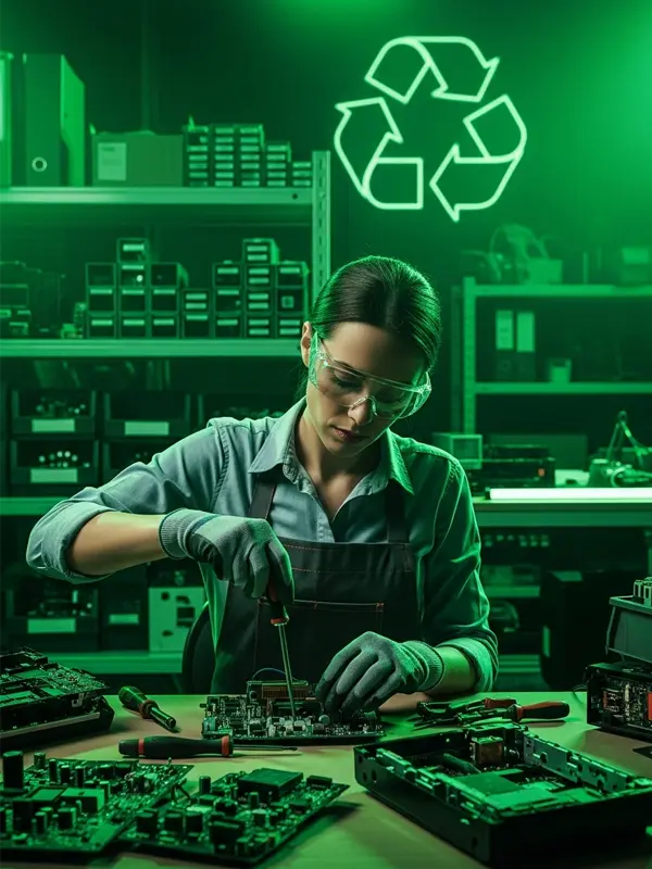 Reciclaje electrónico